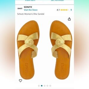 Schultz Rita Sandal in gold